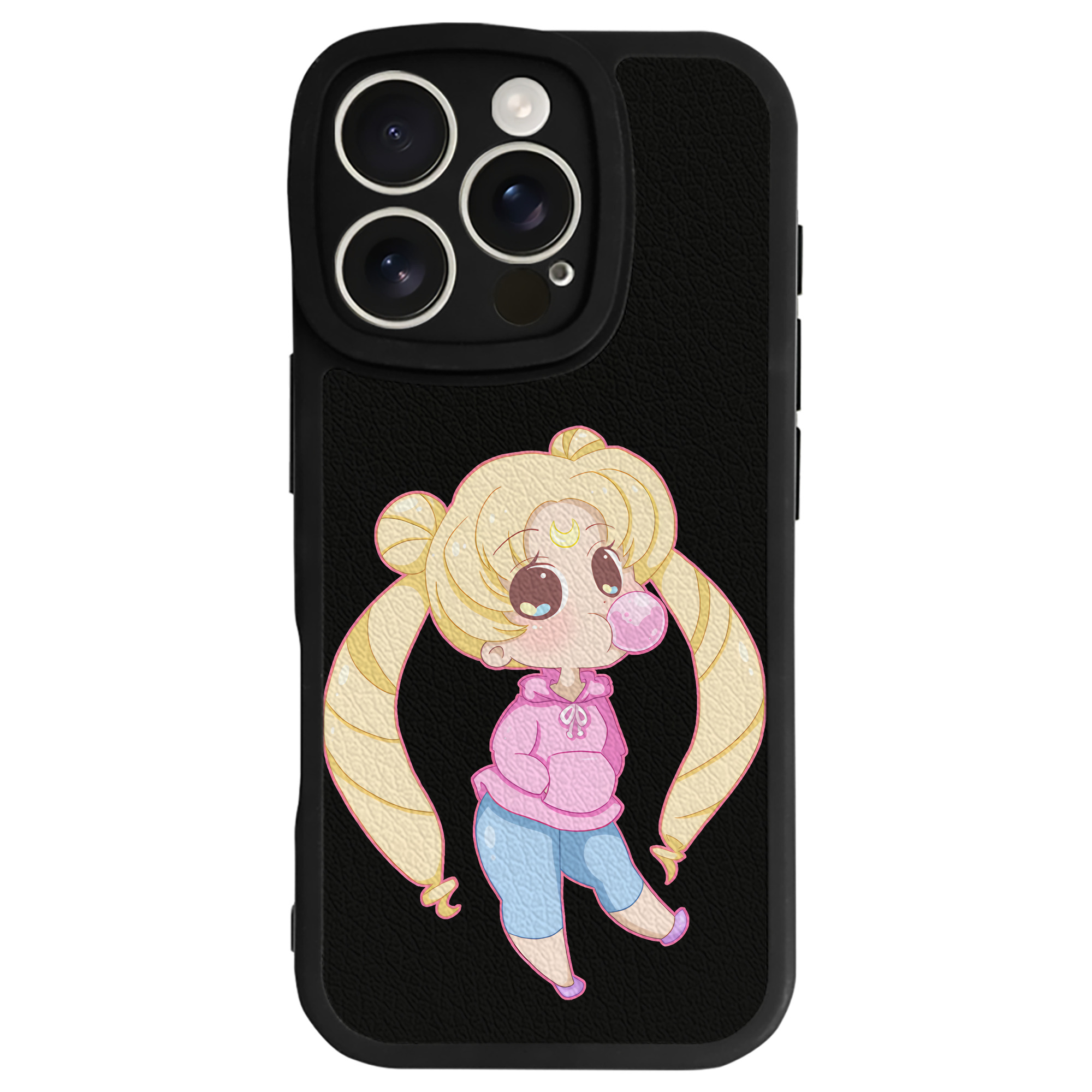 （画像用） 美少女戦士セーラームーン 愛野 美奈子 あいの みなこ Sailor Moon Aino Minako 【iPhone 16シリーズ対応】シリコンスマホケース（レザー調） 材質：シリコン